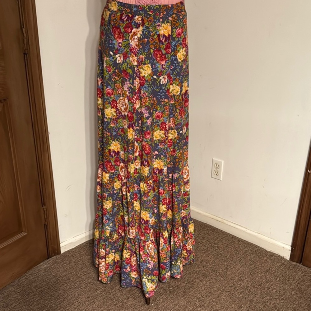 Floral Maxi Skirt